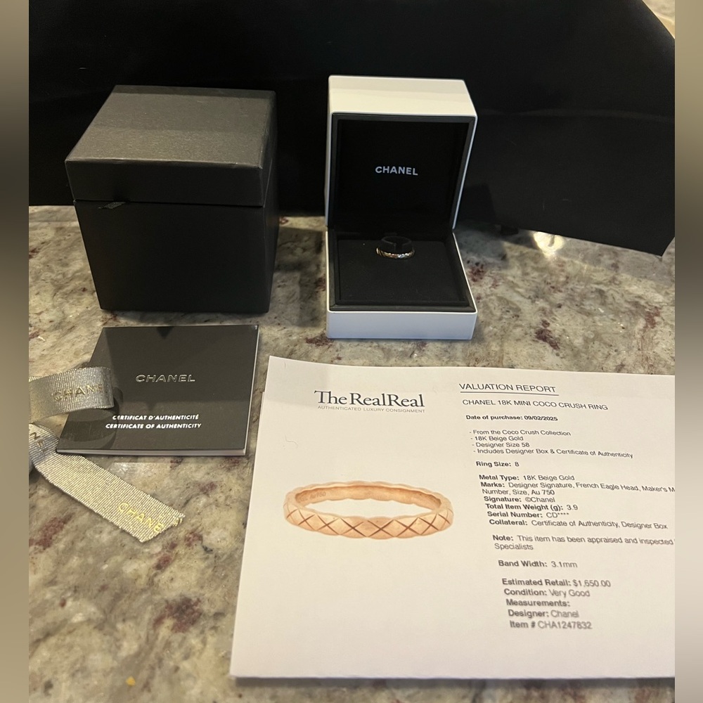 CHANEL Coco Crush Ring Mini 8